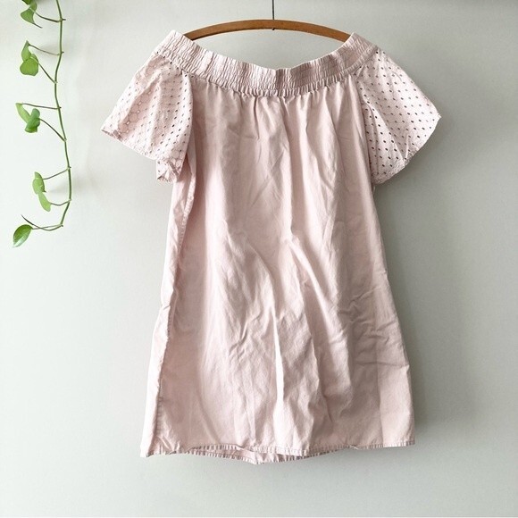 ALL SAINTS Livia Pink Off-Shoulder Mini Shift Dress - Picture 5 of 6